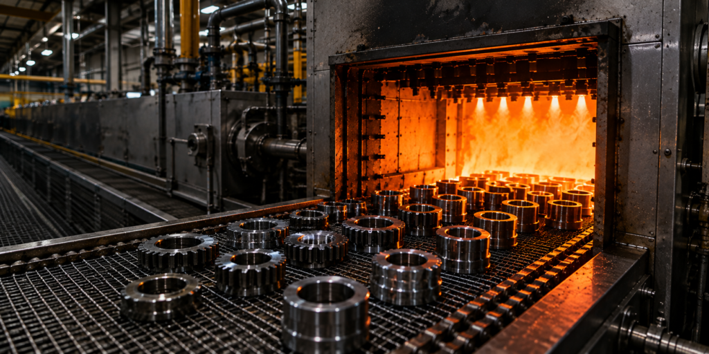 Metal Parts Heat Treating