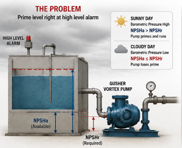 NPSHr and NPSHa