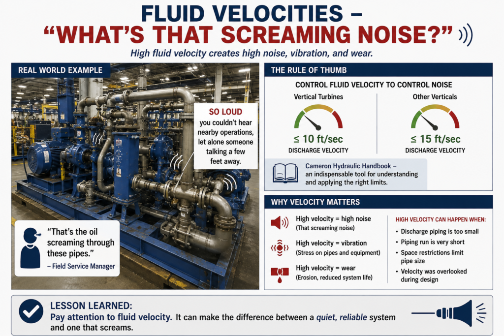 fluid velocities